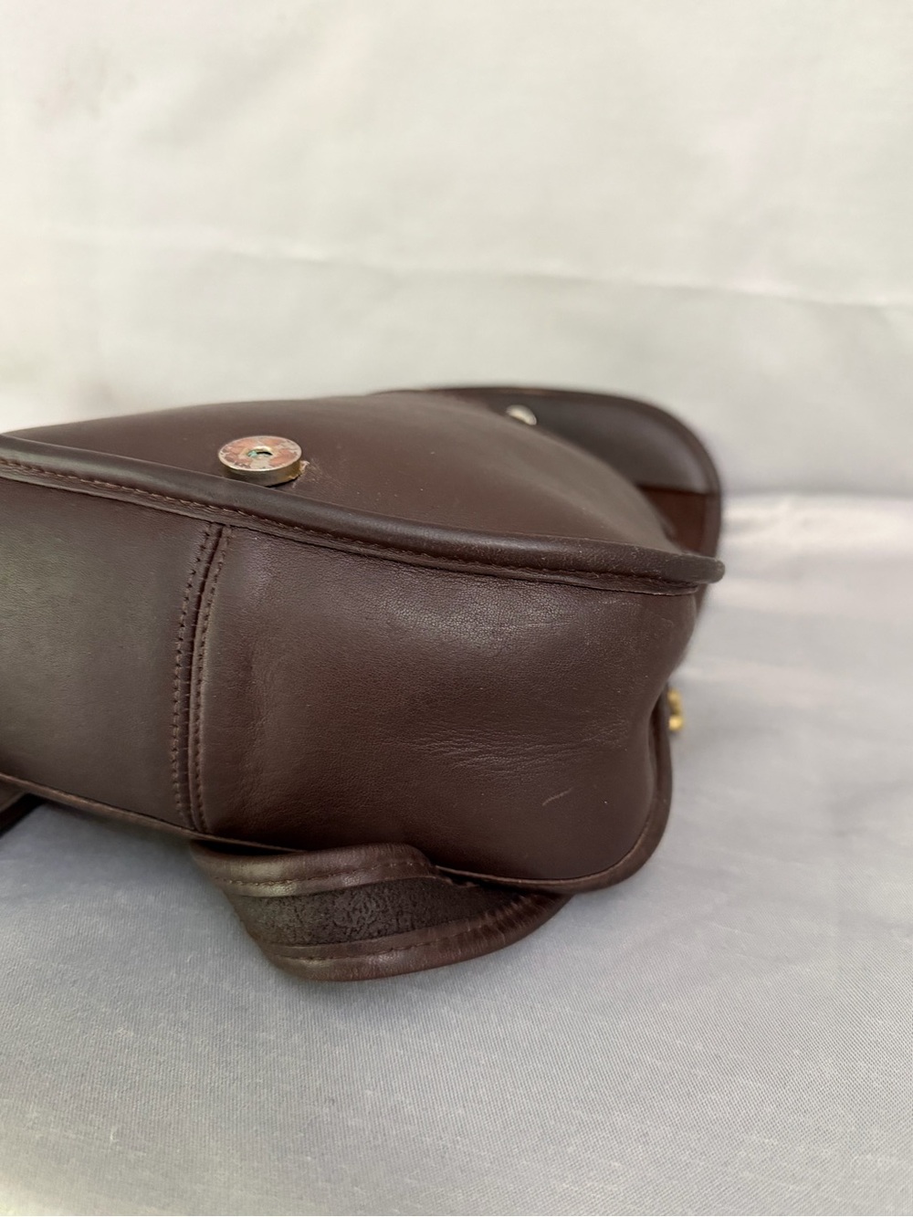 Brown Coach 9949 Faith Oliver Legrone Legacy- 90s Y2K Vintage Mahogany - Picture 5 of 15
